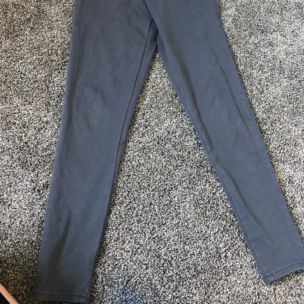 Gray jeggings